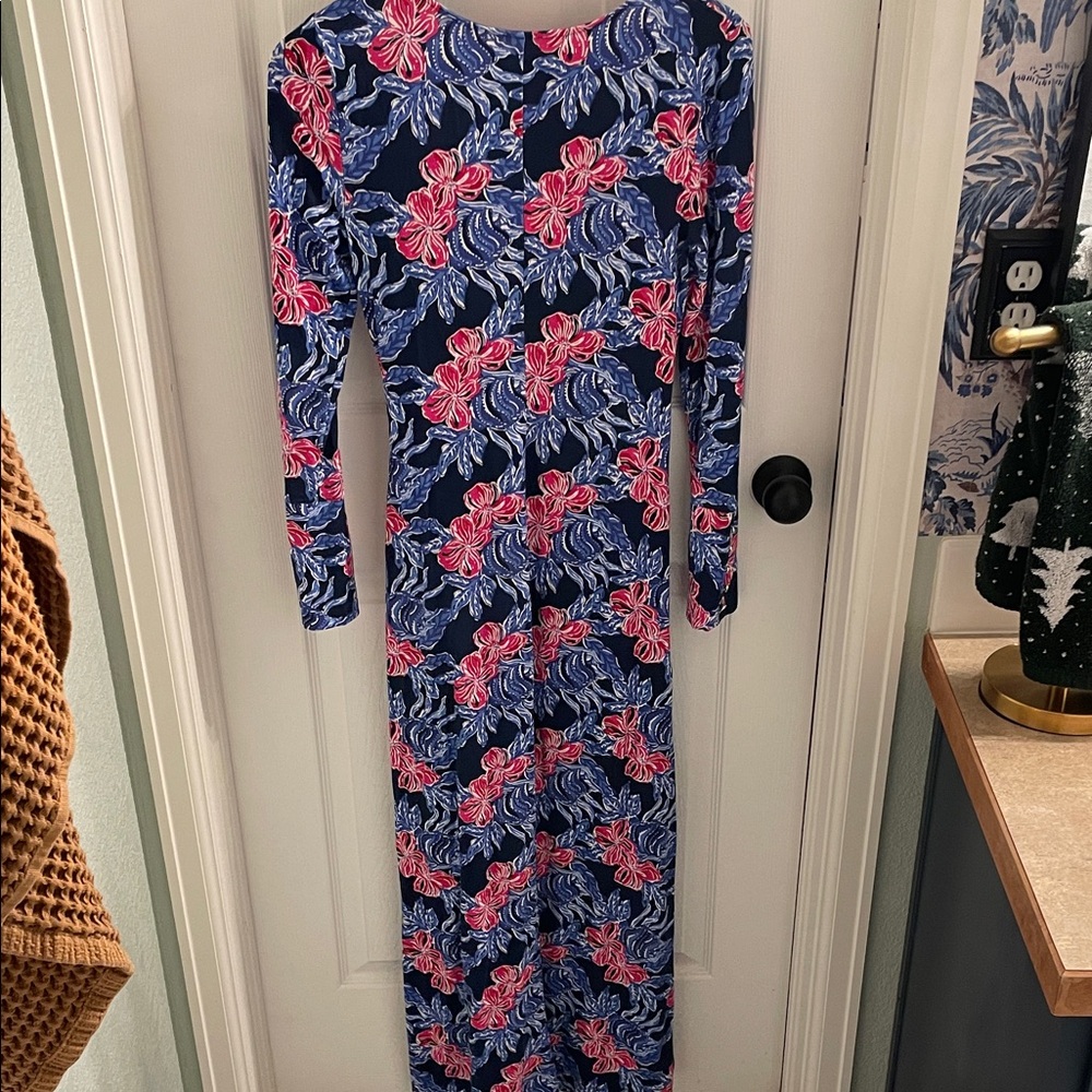 Lilly Pulitzer High Tide Long Sleeve Dress - Picture 9 of 9